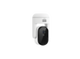 Arlo Essential Pan Tilt camera in white facing right