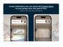 Advertisement for Arlo Secure app showing smartphone screens with garage door status updates.