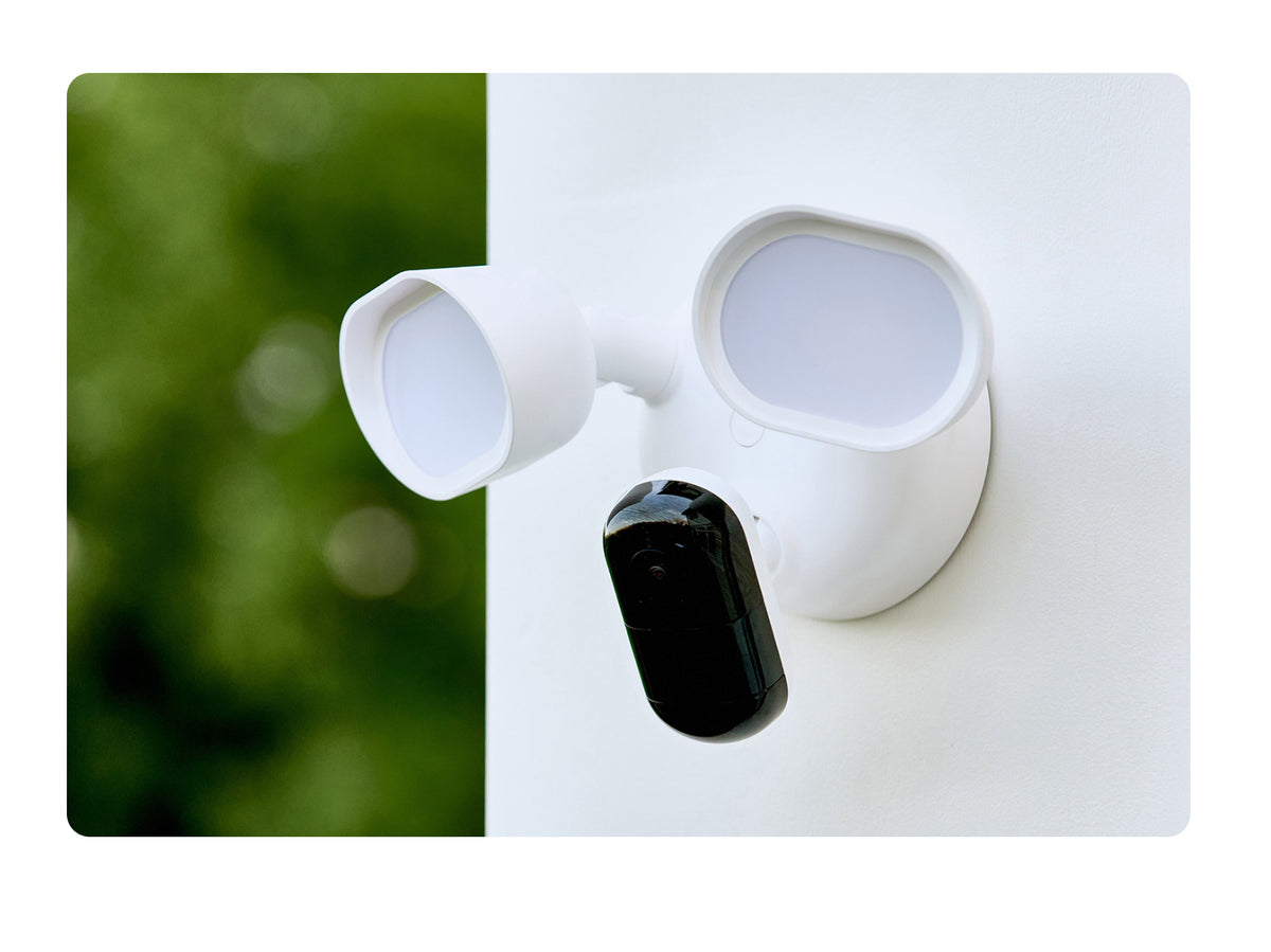 Arlo Wired Floodlight on a white background.